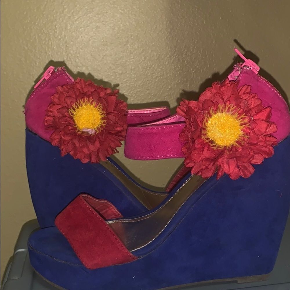 Flower wedges 